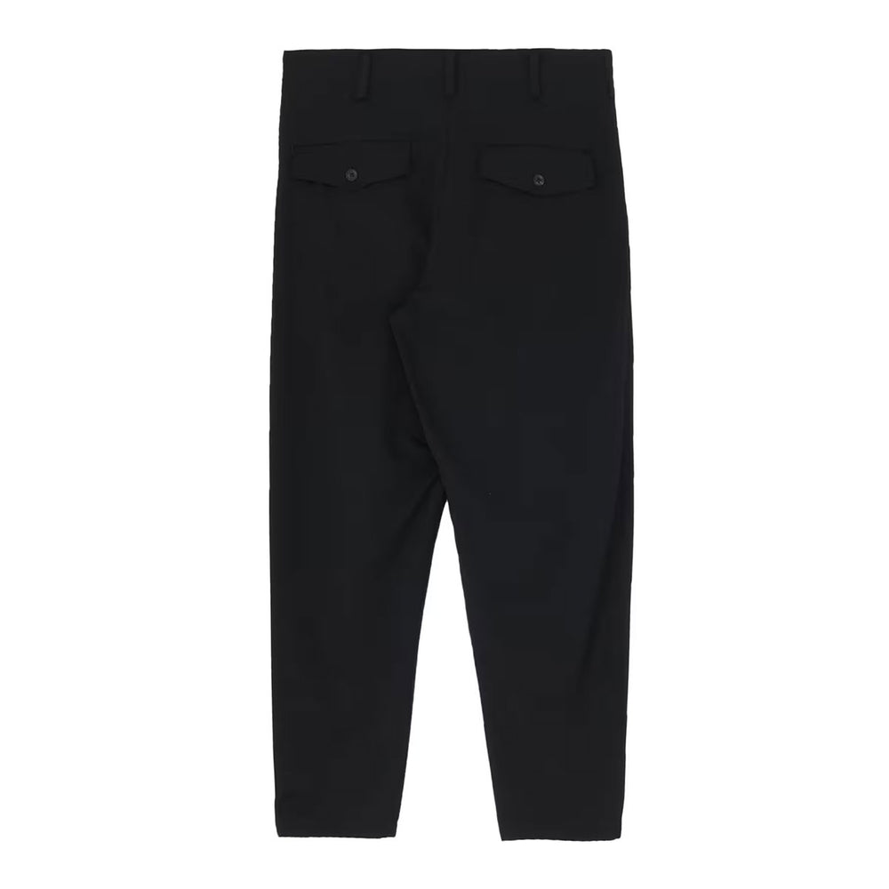 Yohji Yamamoto - WOOL GABARDINE 2TUCKS PANTS