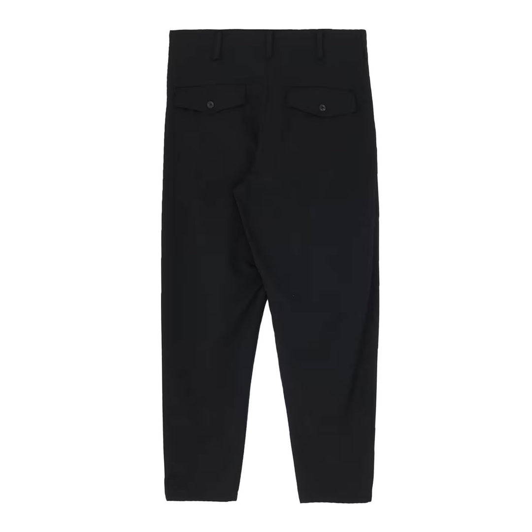 Yohji Yamamoto - WOOL GABARDINE 2TUCKS PANTS