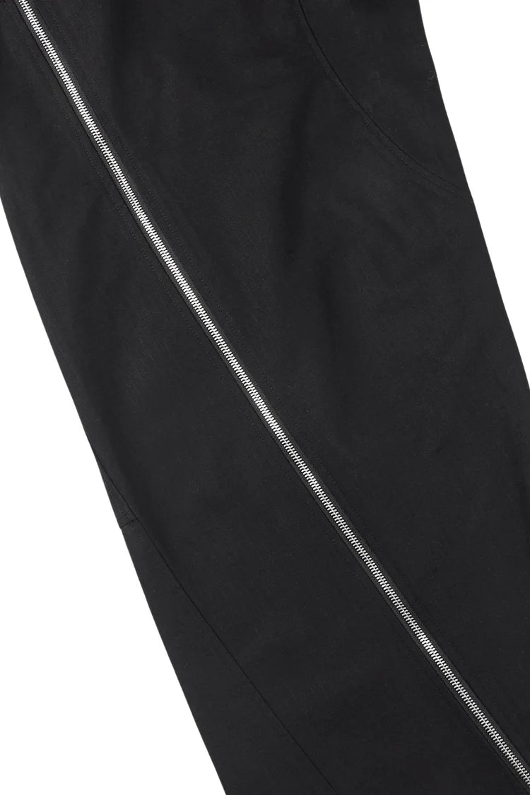 Curved Back Zip Trousers