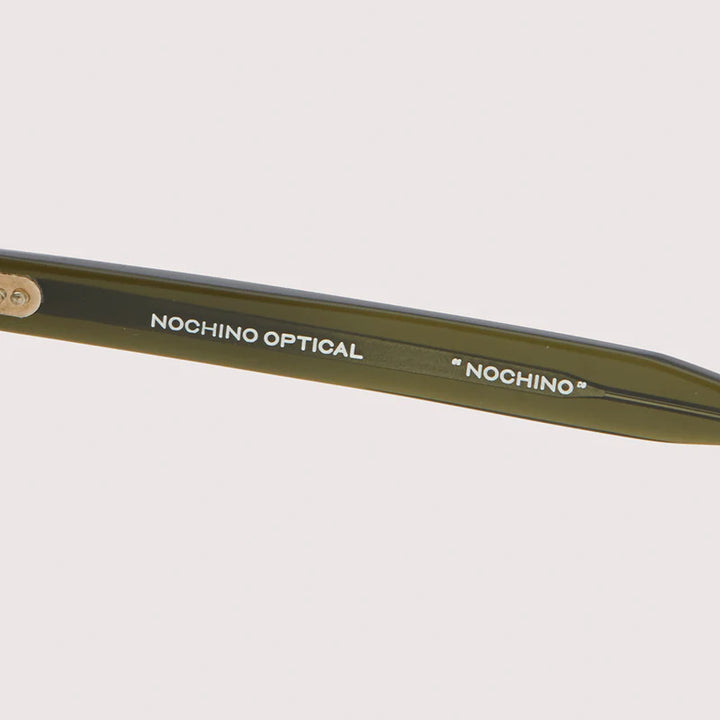 NOCHINO OPTICAL - NOCHINO #6 CLEAR SMOKE OLIVE × GREY GREEN to D.GREY (調光モデル)