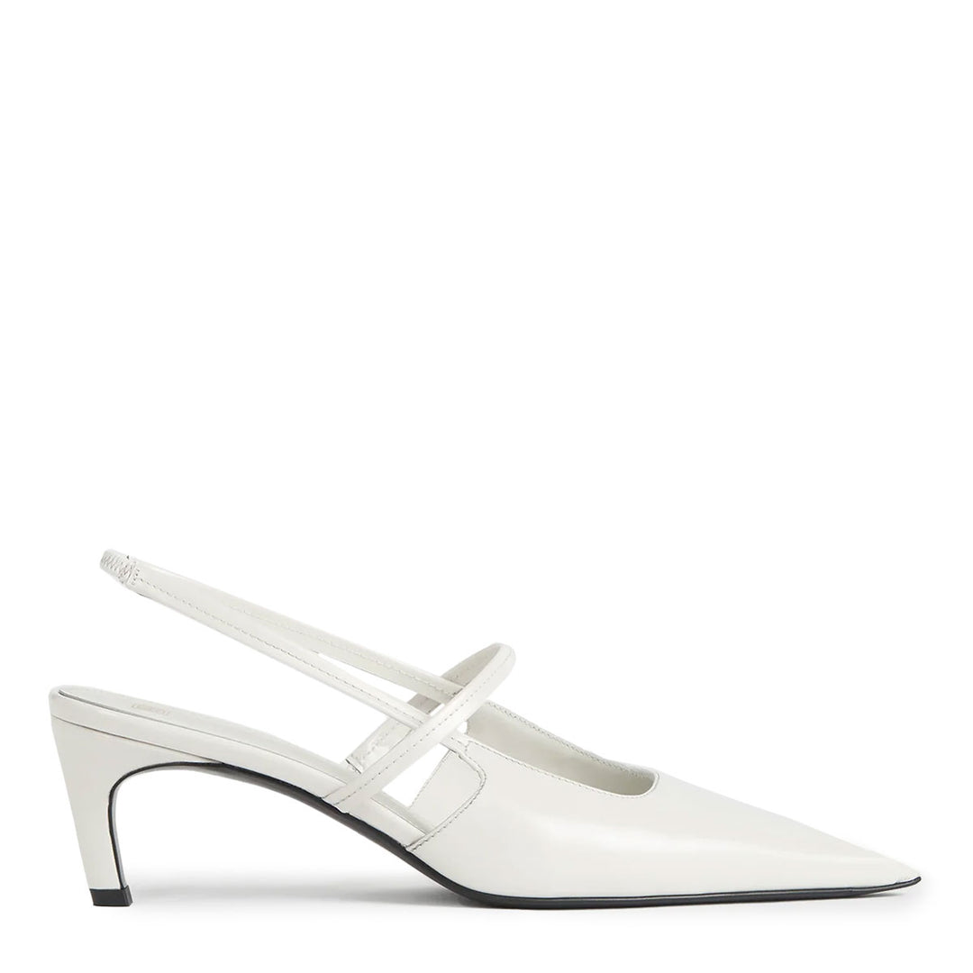 TOTEME - Sharp patent-leather slingbacks