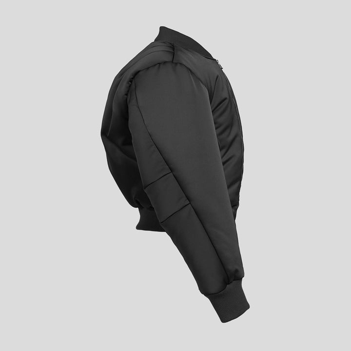 VUJADE - MAX SATIN PILLOW BOMBER JACKET