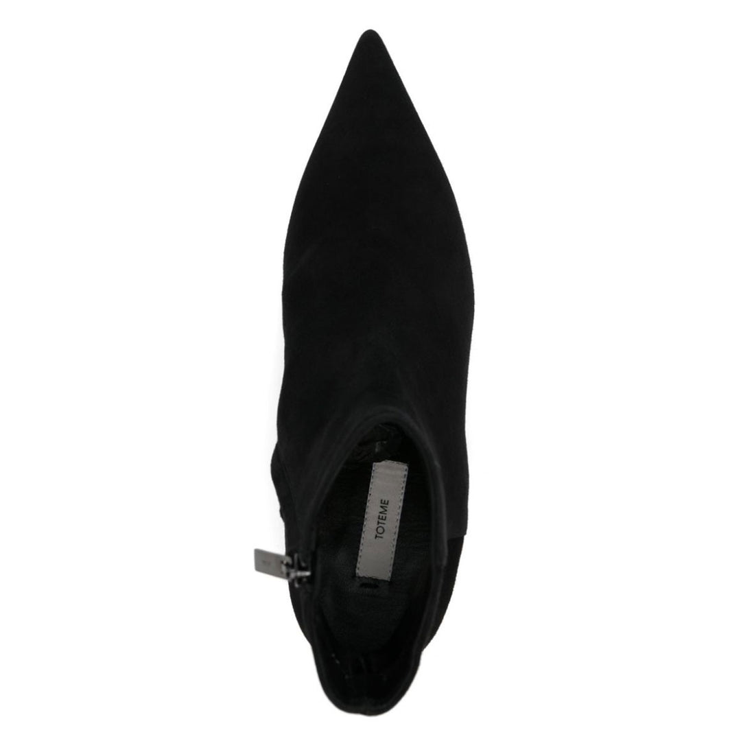 TOTEME - Sharp suede ankle boots