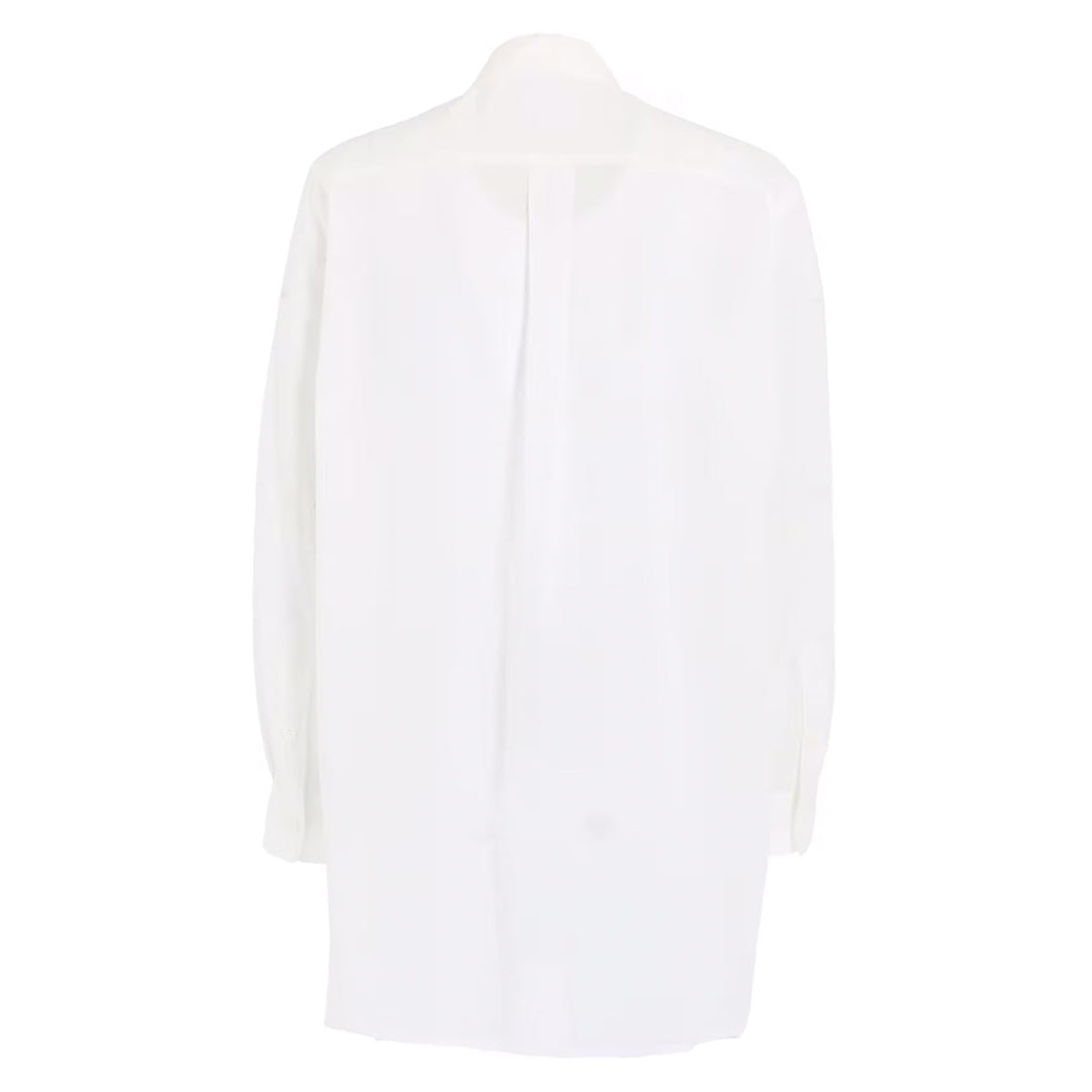 Ys for men - REGULAR COLLAR SHIRT WITH BLUE FLOWER PRINT