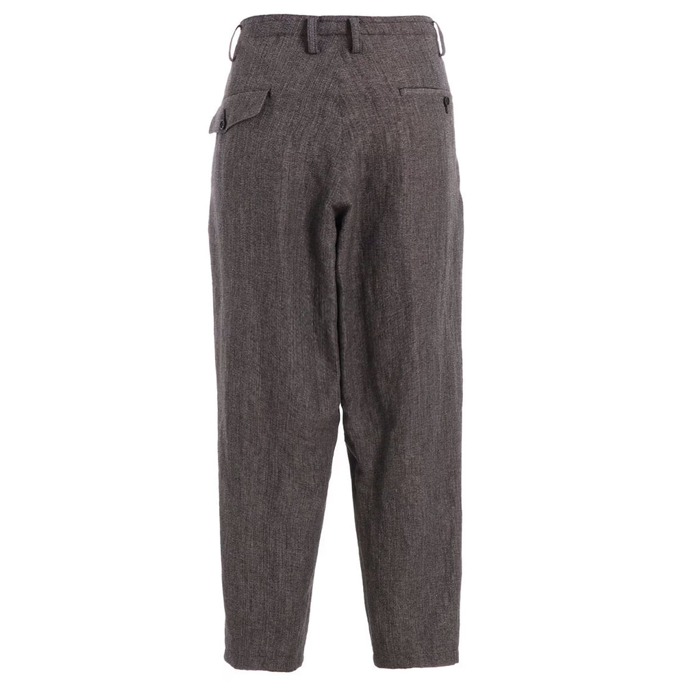 Ys for men - HEATHER KHADI PANTS WITH POCKET DETAIL
