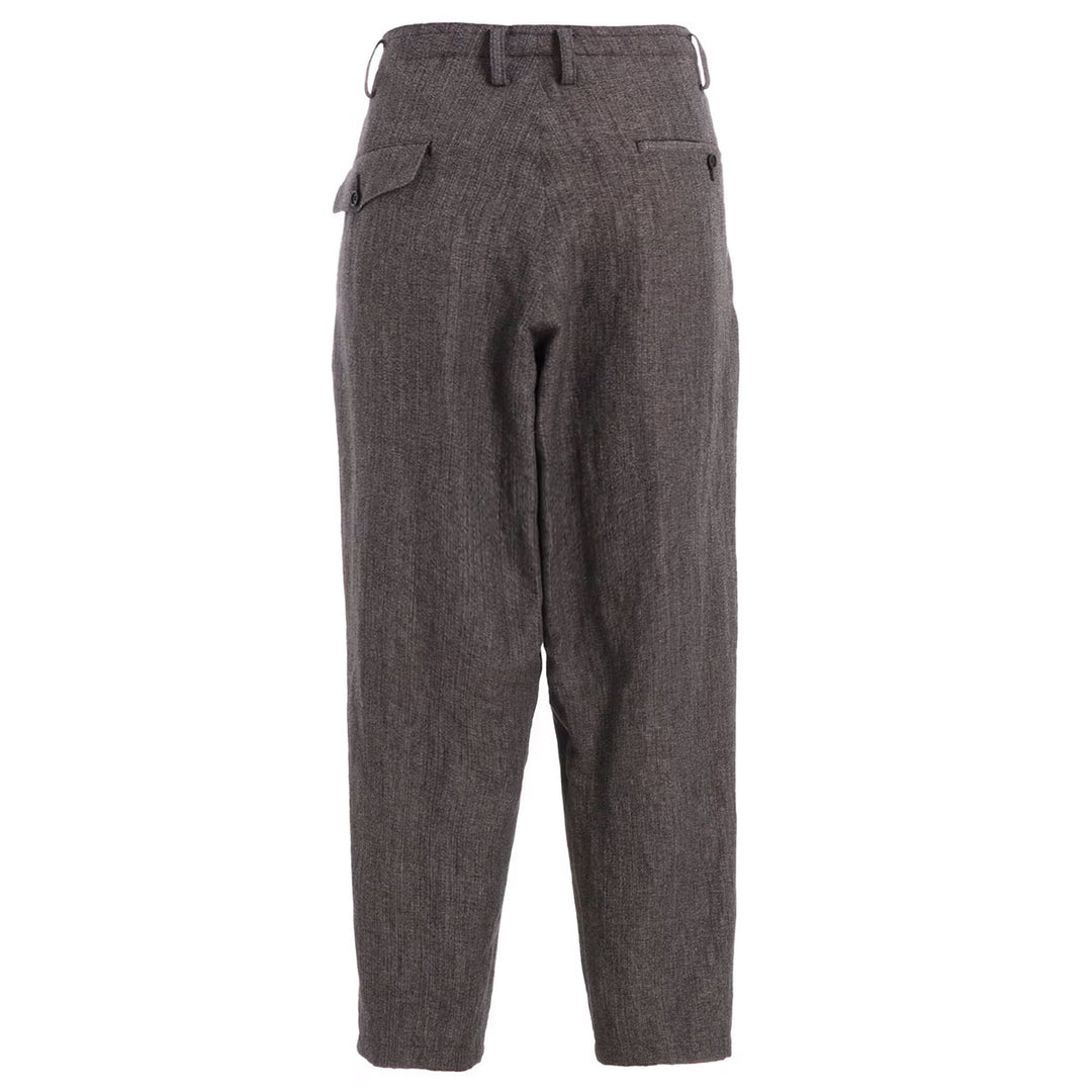 Ys for men - HEATHER KHADI PANTS WITH POCKET DETAIL