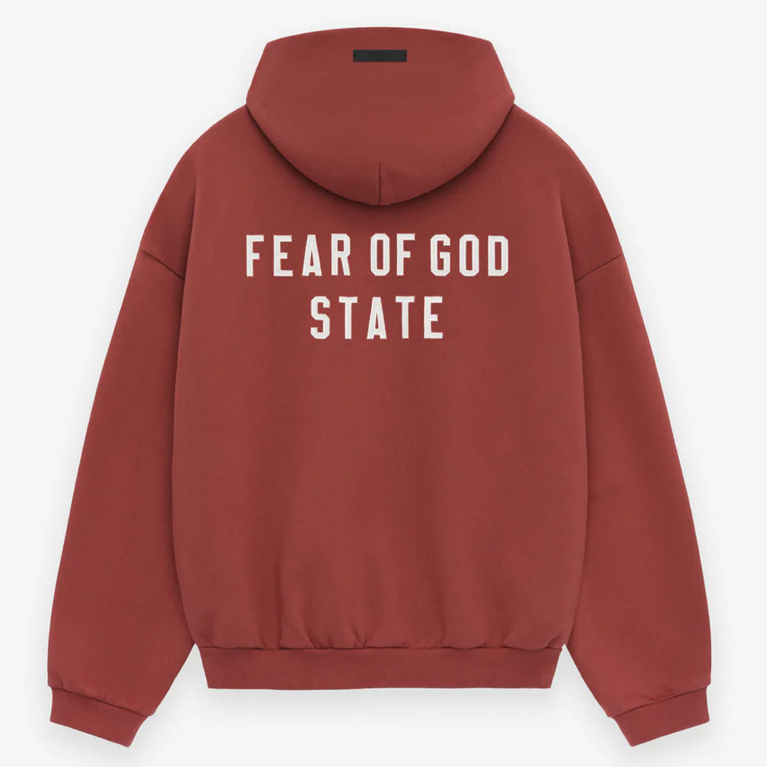 Fear of God ESSENTIALS - HEAVY FLEECE FULLZIP HOODIE