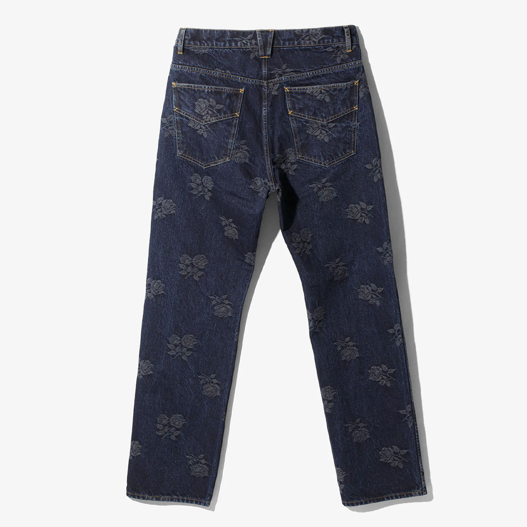 Needles - Boot-Cut Jean-13oz Denim/Rose Jq.