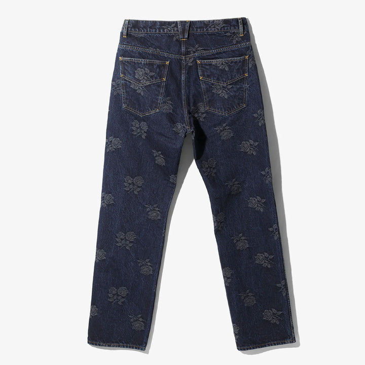 Needles - Boot-Cut Jean-13oz Denim/Rose Jq.