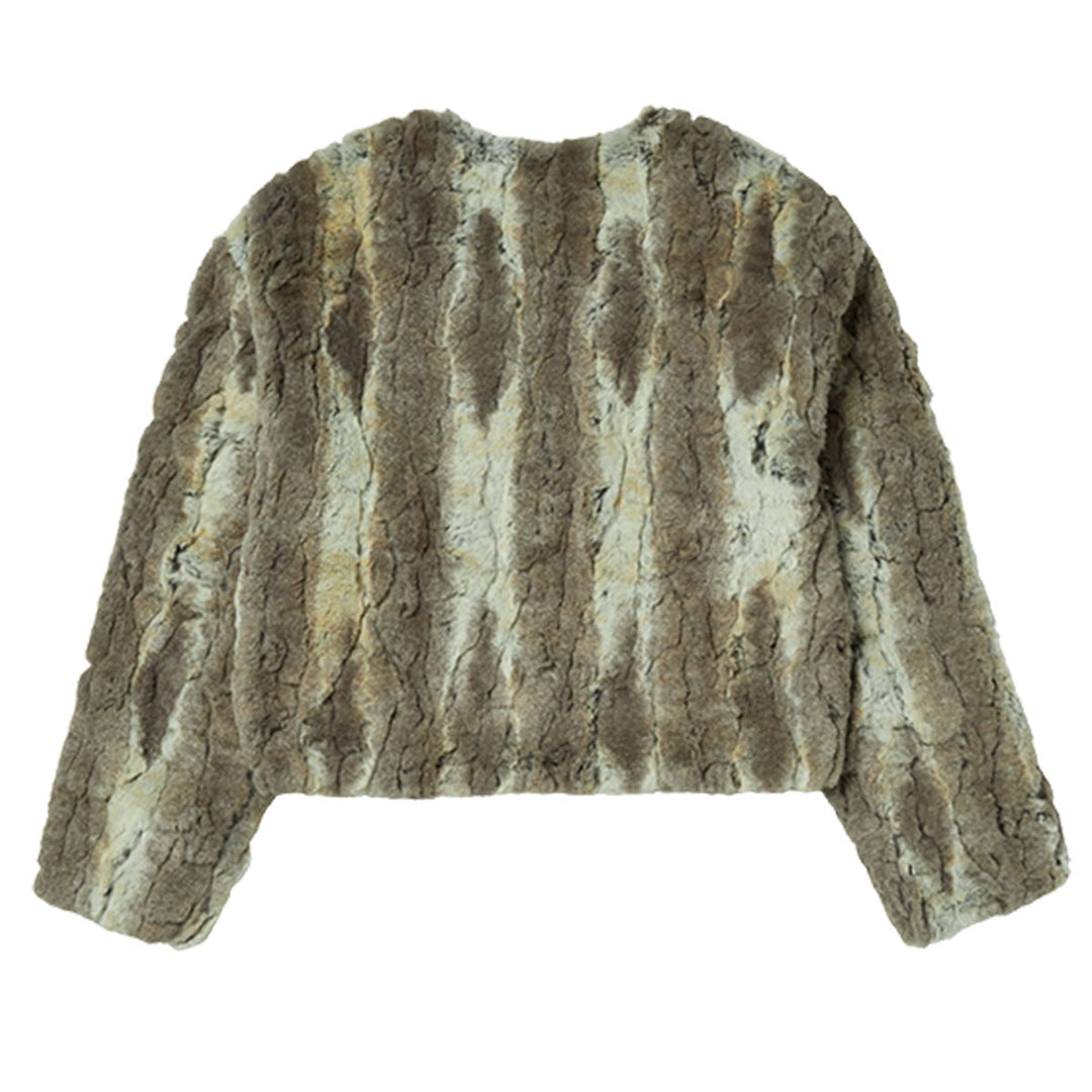THUG CLUB - JINDO MIX Fur Jacket