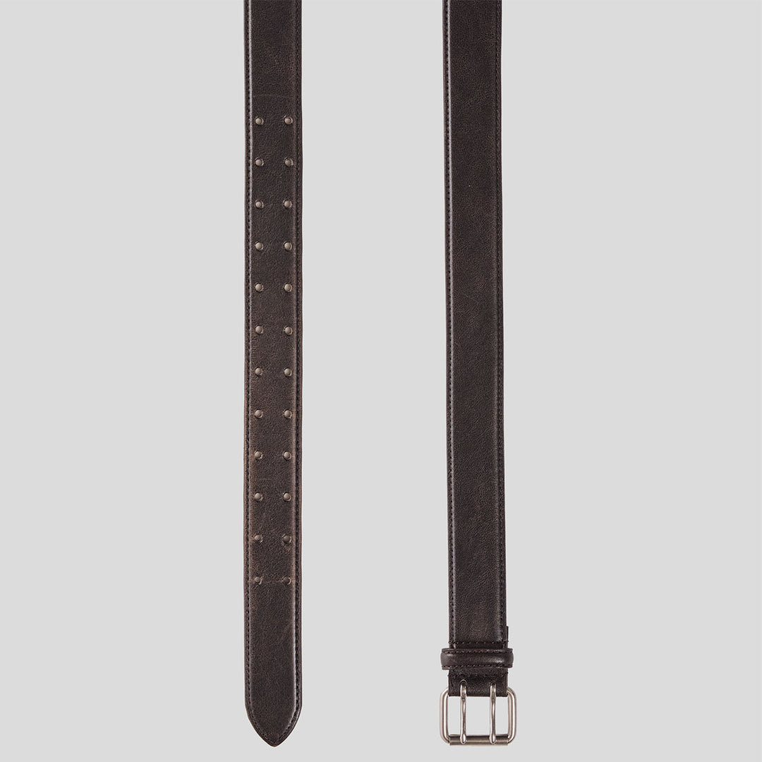 VUJADE - RELL TWO PRONG BELT IN NAPPA LEATHER