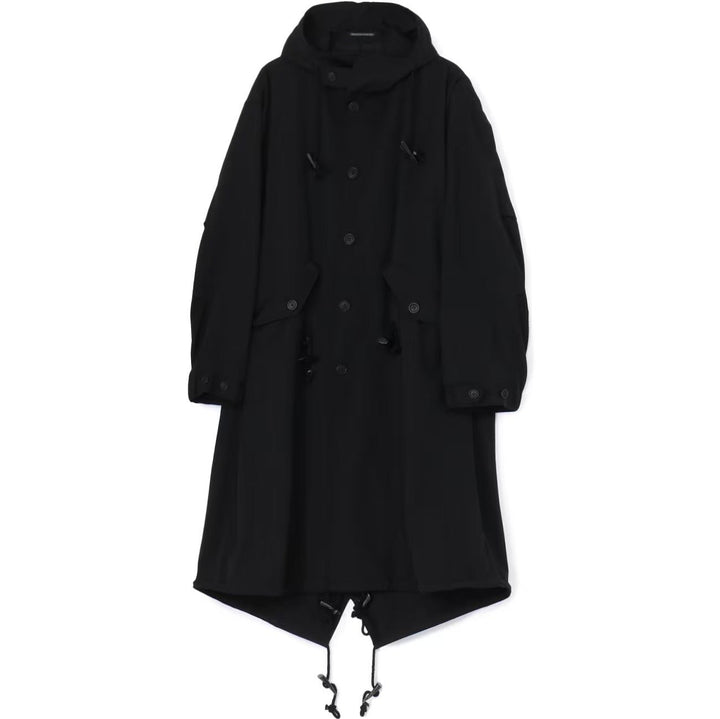 Ys for men - GABARDINE TOGGLE BUTTONS MODS COAT