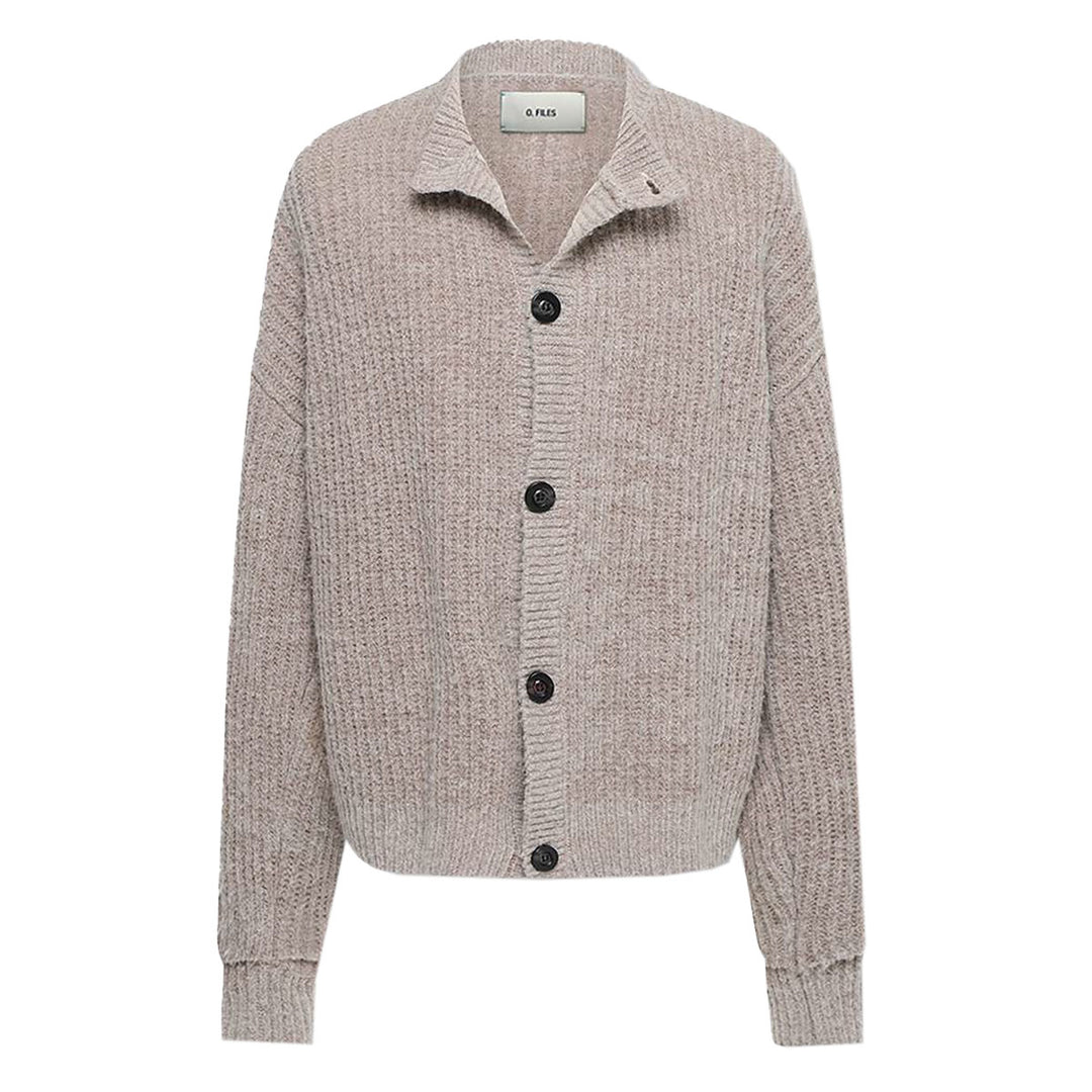 O.FILES - INTERLACED CARDIGAN