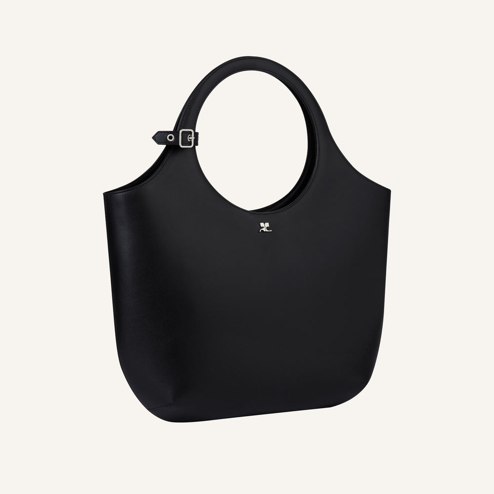 COURREGES - MEDIUM HOLY LEATHER BAG