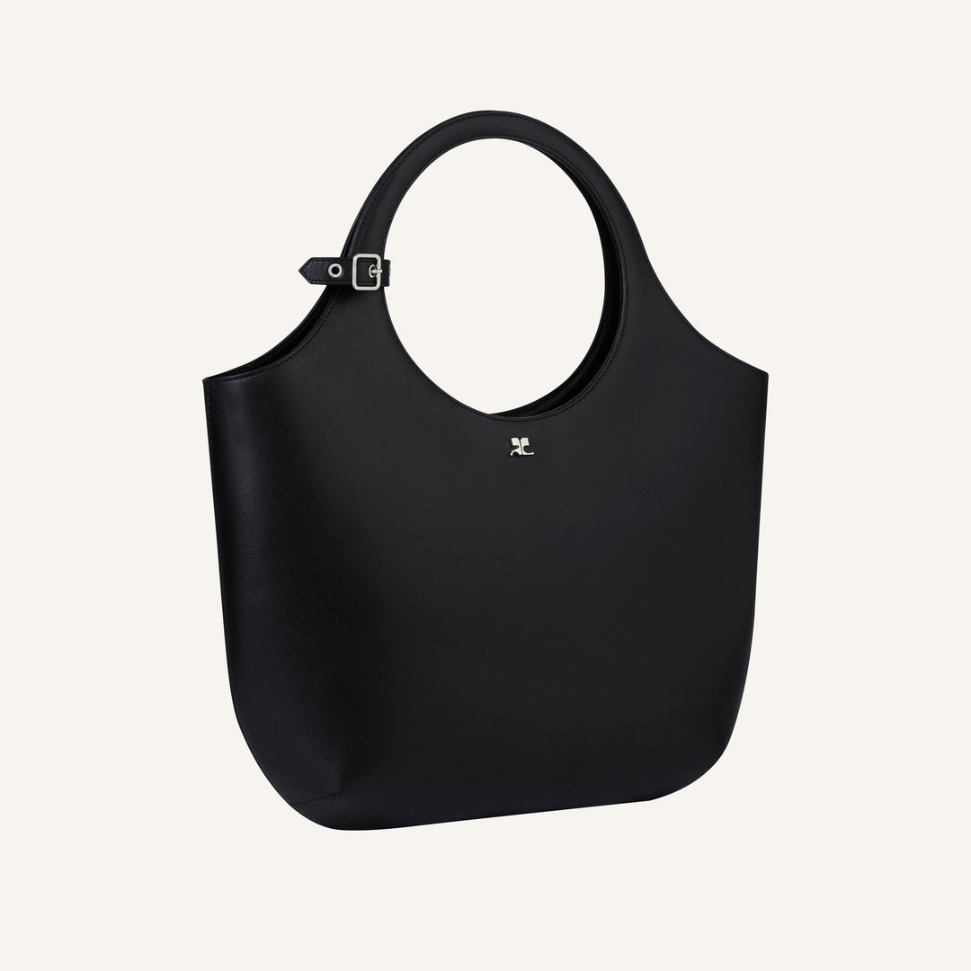 COURREGES - MEDIUM HOLY LEATHER BAG