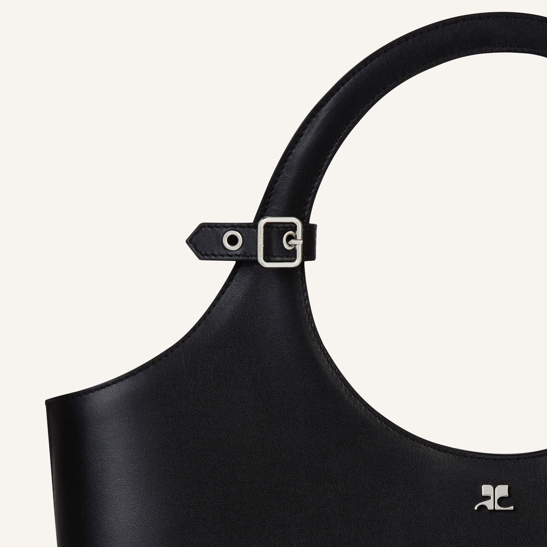 COURREGES - MEDIUM HOLY LEATHER BAG