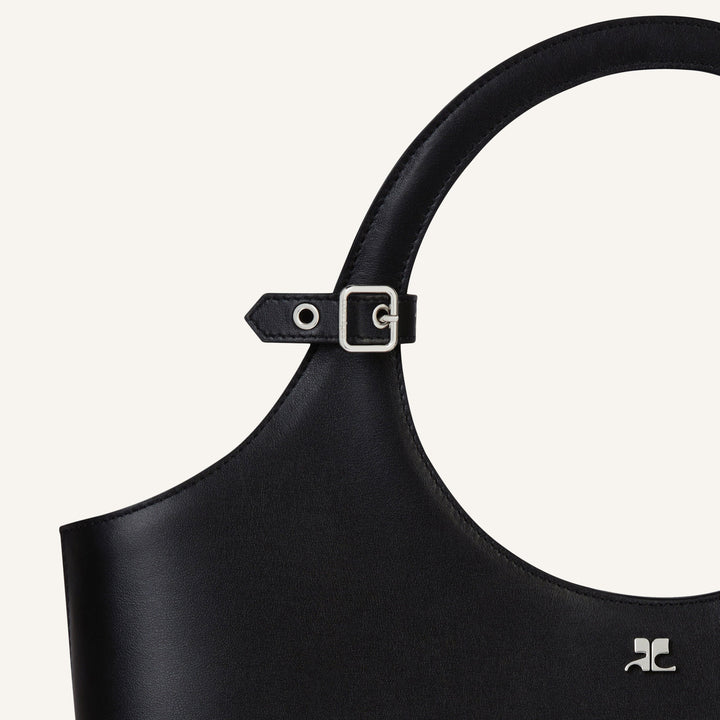 COURREGES - MEDIUM HOLY LEATHER BAG