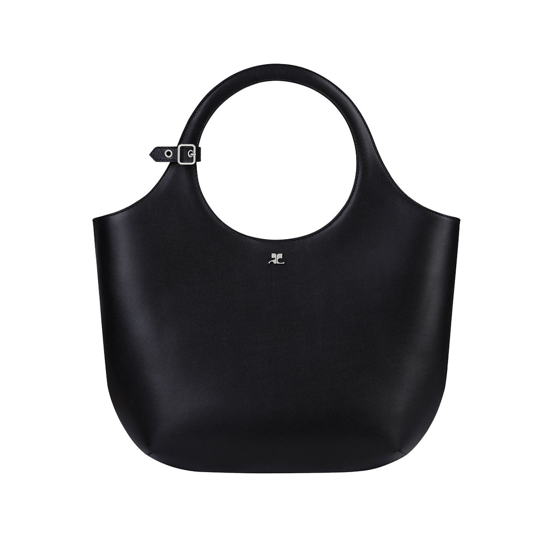 COURREGES - MEDIUM HOLY LEATHER BAG