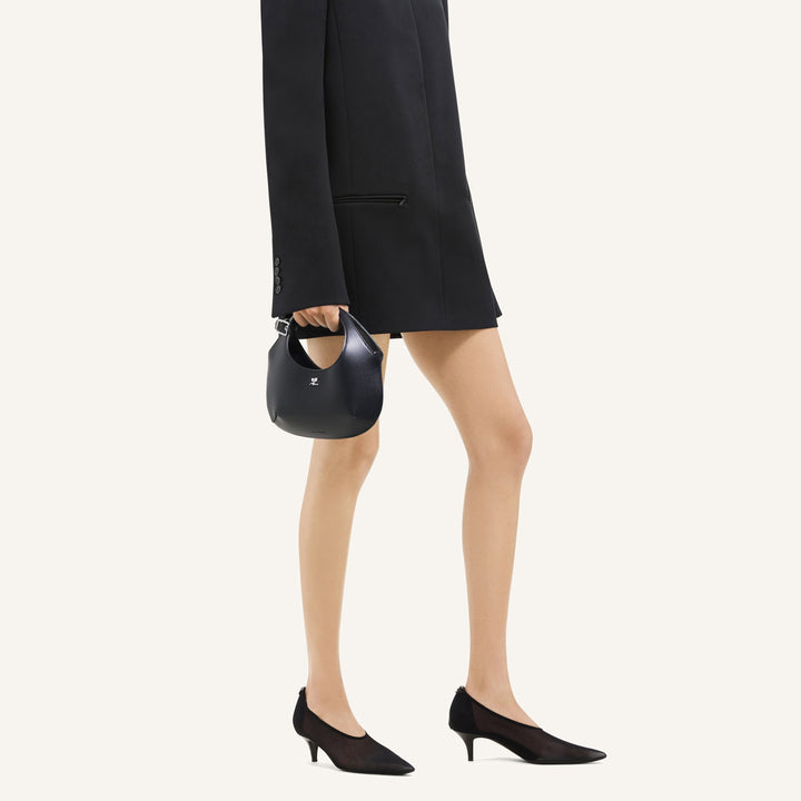COURREGES - MINI HOLY LEATHER BAG