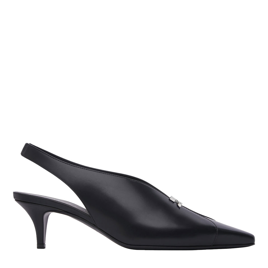 COURREGES - LEATHER SLINGBACKS