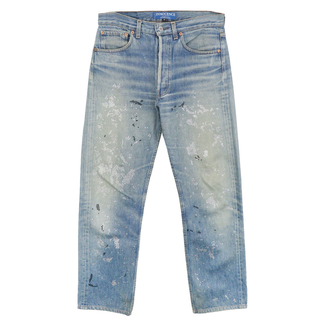 INNOCENCE NY - SPLASH STONE DENIM PANTS 32