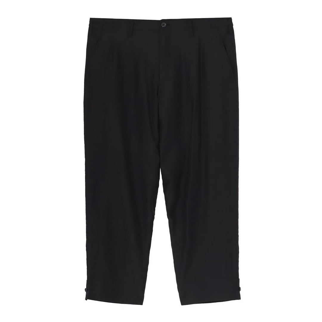 Yohji Yamamoto - Ry/Ny/Cu LAWN BELT HEM PANTS