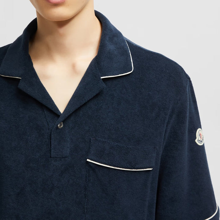Moncler - メンズ コットン ポロシャツ
