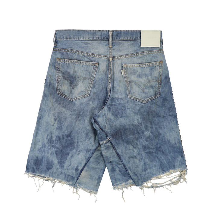 INNOCENCE NY - BAGGY STUDS DENIM  SHORTS【34】