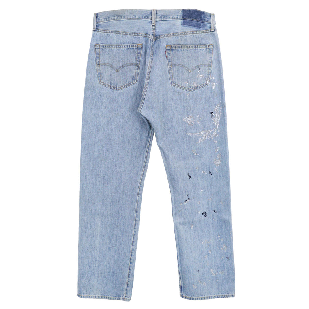 INNOCENCE NY - SPLASH STONE DENIM PANTS 36