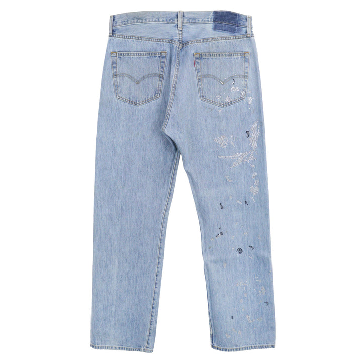 INNOCENCE NY - SPLASH STONE DENIM PANTS 36