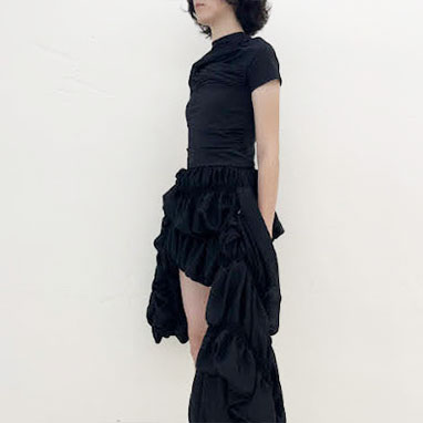 Rokh - TWISTED KNOT HALF SLEEVE TOP