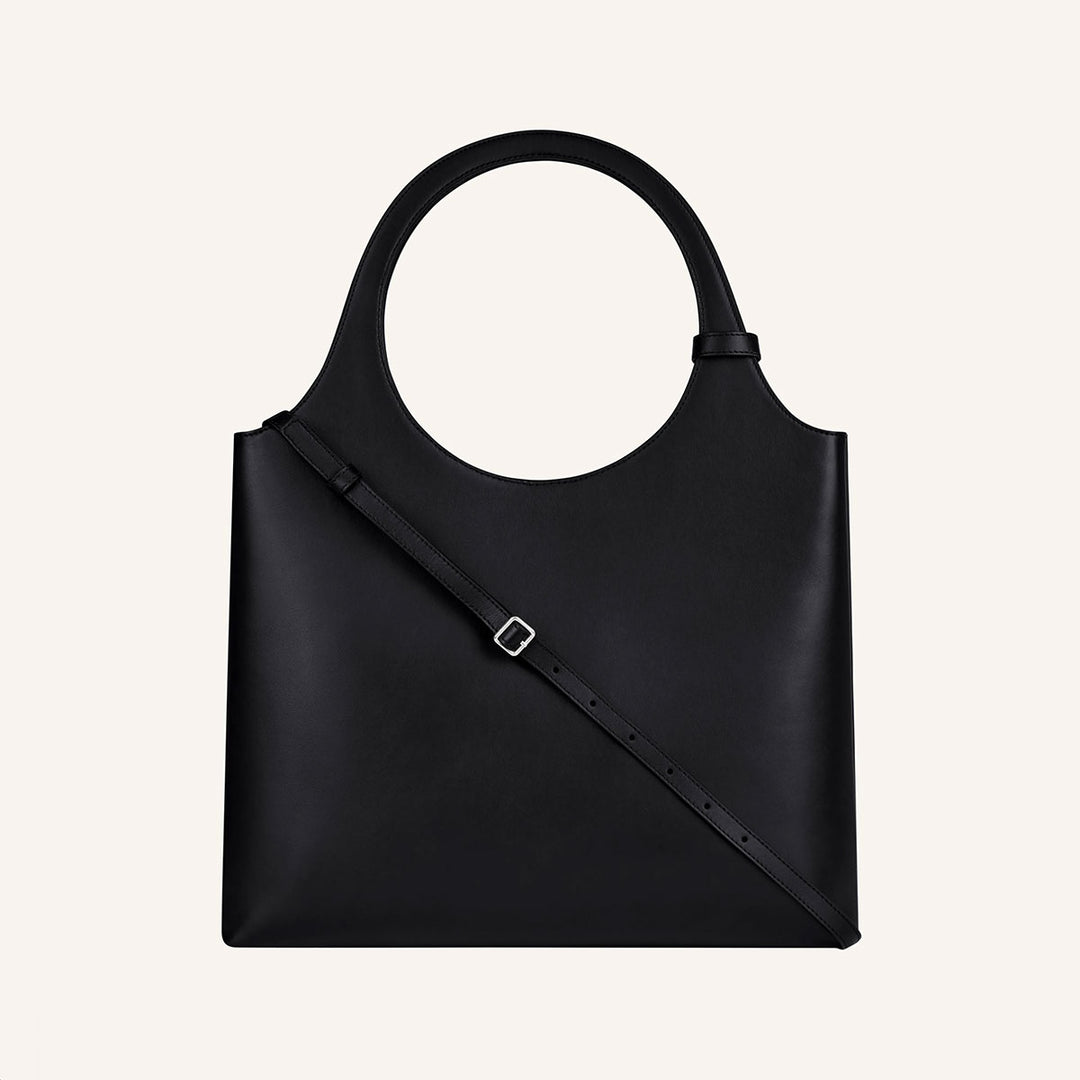 COURREGES - HOLY DAY LEATHER TOTE BAG