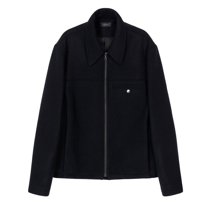 Minimal Jacket in Wool/Nylon