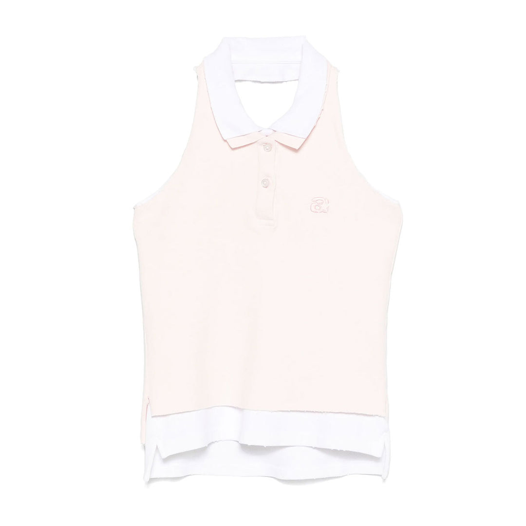 Alexander Wang - レイヤード ポロ ホルターネック トップ