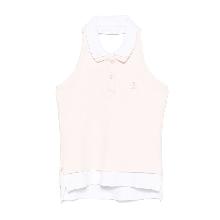 Alexander Wang - レイヤード ポロ ホルターネック トップ