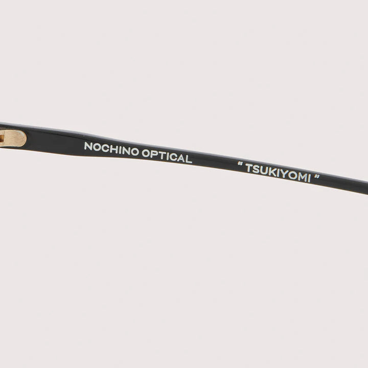 NOCHINO OPTICAL - TSUKIYOMI #2 GLOSS BLACK × GREY GREEN to D.GREY (調光モデル)
