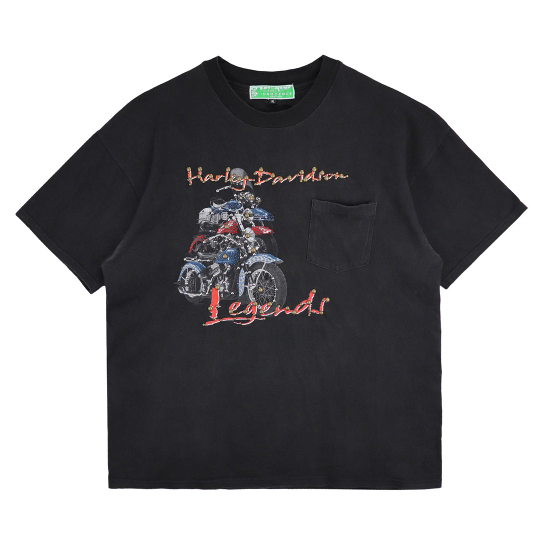 INNOCENCE NY - HARLEY STUDS REMAKE TEE【XLsize】