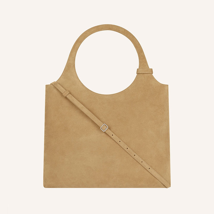 COURREGES - HOLY DAY SUEDE TOTE BAG