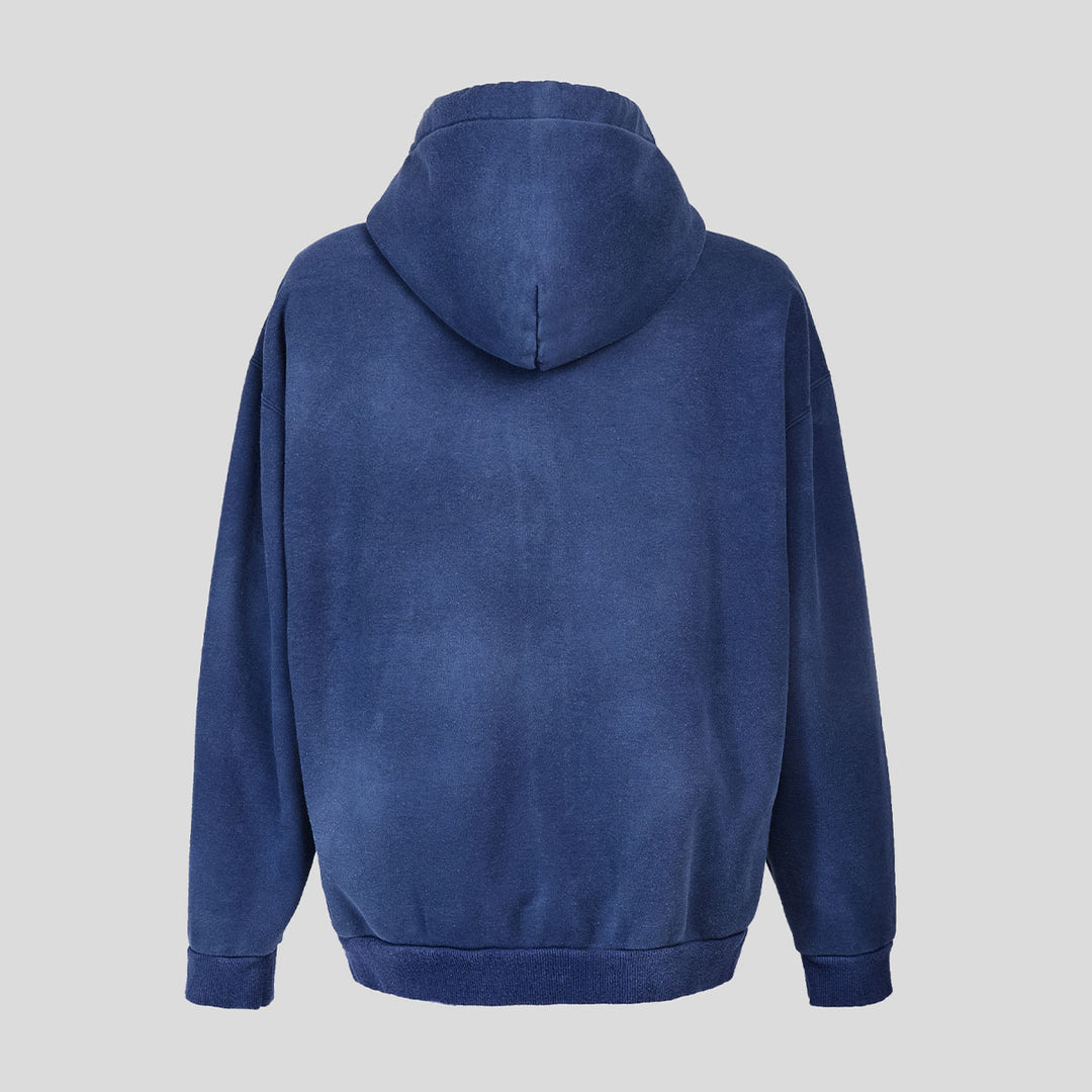 VUJADE - AXEL SUNFADED CHIRAL VD HOODIE IN SUPIMA COTTON