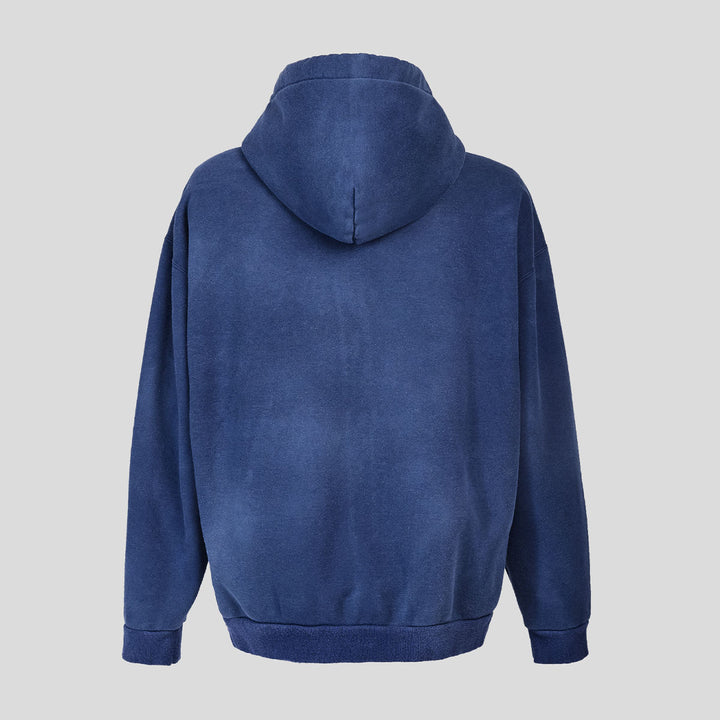 VUJADE - AXEL SUNFADED CHIRAL VD HOODIE IN SUPIMA COTTON