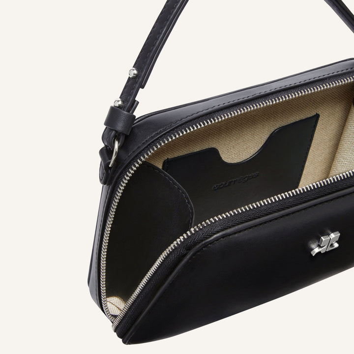 COURREGES - CLOUD CHAINED LEATHER BAG