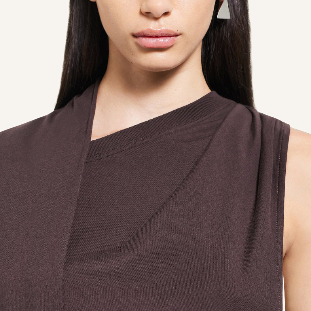 COURREGES - OFF SHOULDER DRESS