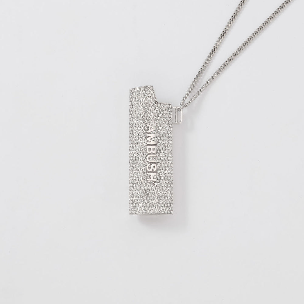 AMBUSH® - PAVE LIGHTER CASE NECKLACE