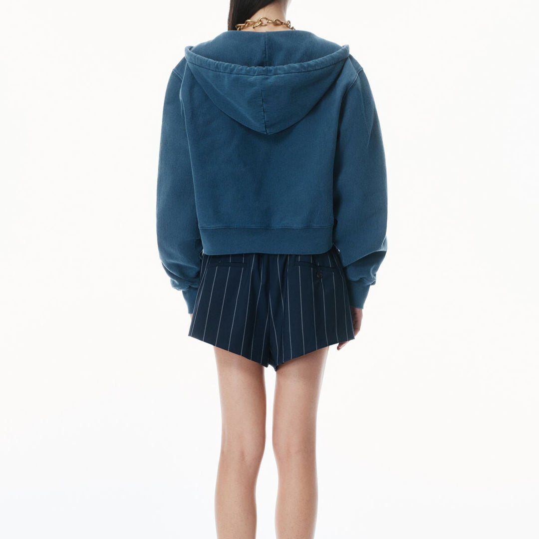 Alexander Wang - ディストレスト コットンフーディー