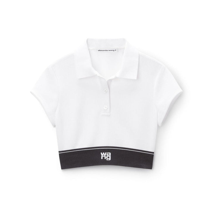 Alexander Wang - ピケ チアリーダー ポロトップス