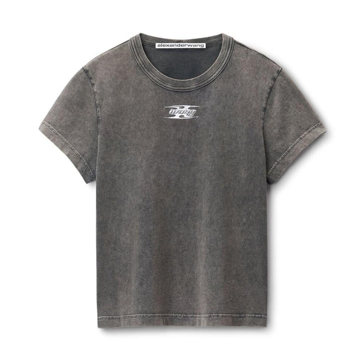 Alexander Wang - ブレード エンボスロゴ コットン tシャツ