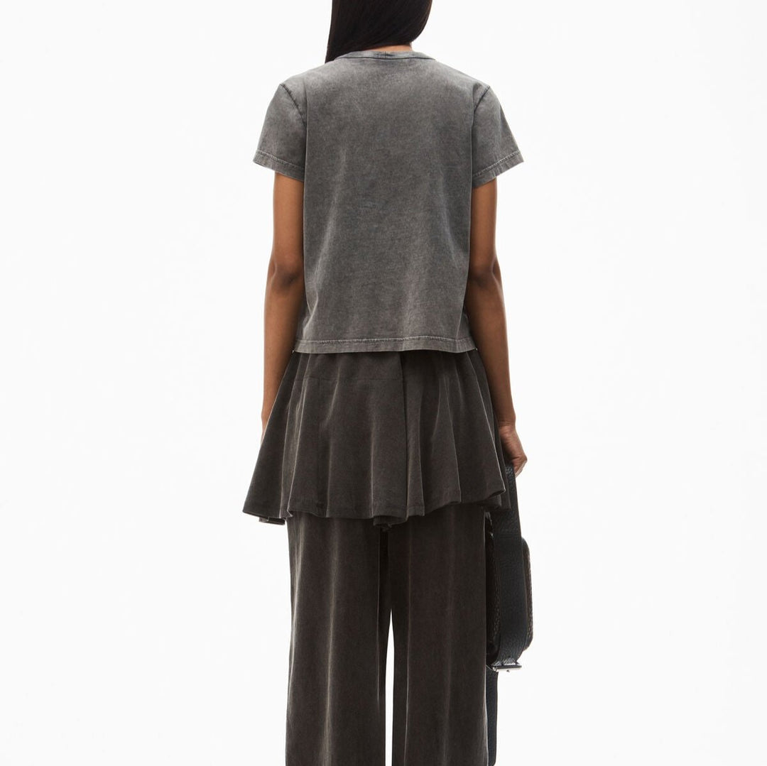 Alexander Wang - ブレード エンボスロゴ コットン tシャツ