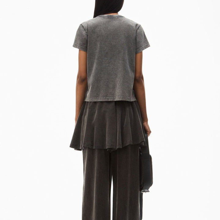 Alexander Wang - ブレード エンボスロゴ コットン tシャツ