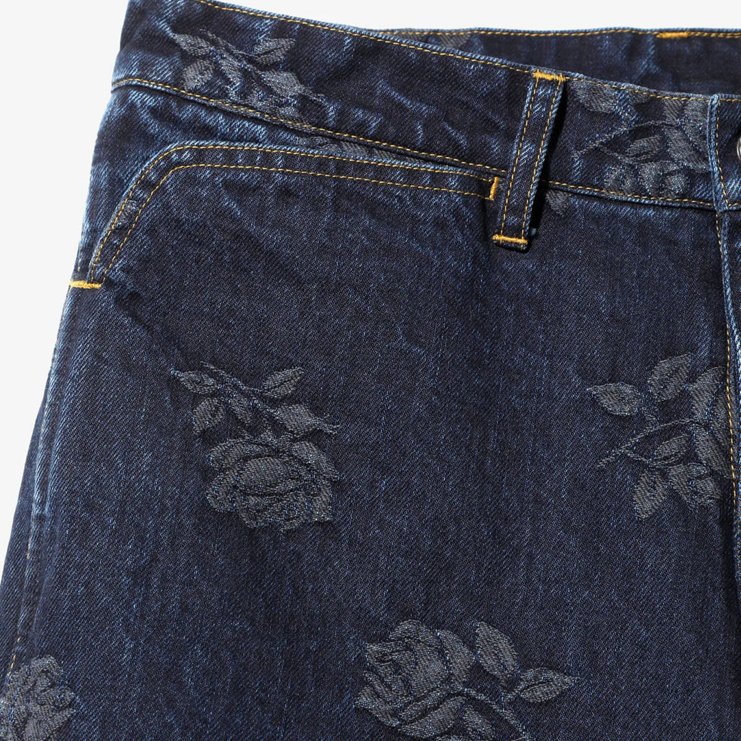 Needles - Boot-Cut Jean-13oz Denim/Rose Jq.