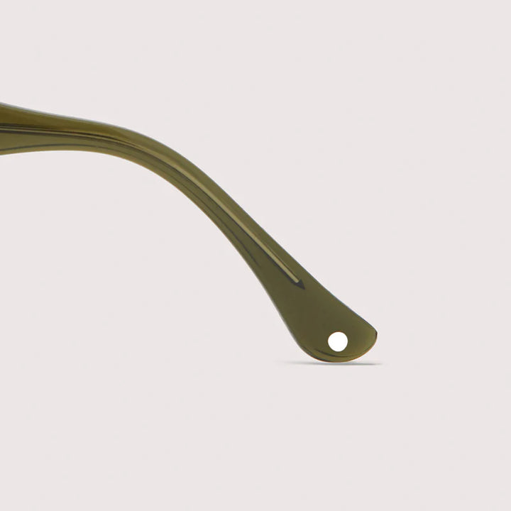 NOCHINO OPTICAL - NOCHINO #6 CLEAR SMOKE OLIVE × GREY GREEN to D.GREY (調光モデル)
